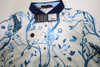 Greyson Garden of Venus Scarlett Polo Womens Size Small Artic New INV13145023