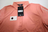 J Lindeberg Golf Tour Tech Polo Womens Size Large Burnt Coral New INV13456041