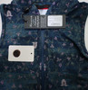 Greyson Woven Floral Vesta Polo Womens Size Small Maltese Blue INV13114382