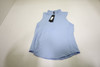 Greyson Scarlett Sleeveless 1/4 Zip Polo Womens Size Small Wolf Blue INV13142630