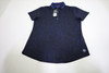 Greyson Painted Feather Scarlett Polo Womens Size Small Maltese Blue INV13143328
