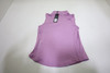 Greyson Scarlett Sleeveless 1/4 Zip Polo Womens Size Small Wisteria INV13114842