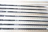 Mitsubishi Mmt 125G Stiff 34-37" Iron Shaft Set Pulls 7Pc .355 Nv13009926