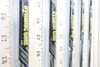 True Temper Dynamic Gold Mid 130G X-Stiff 34-36.25" Iron Shaft Set Pulls 88700