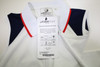 Foray Golf America Colorblock SL Polo Womens Size Small White New INV13006531