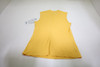 Foray Mock Neck Rib Top Polo Womens Size Medium Amber Yellow New INV13006588