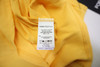 Foray Mock Neck Rib Top Polo Womens Size Medium Amber Yellow New INV13006588