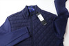 Greyson Yukon Half Zip Hybrid Jacket Mens Size Small Maltese Blue INV13389208