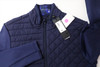 Greyson Yukon Half Zip Hybrid Jacket Mens Size Small Maltese Blue INV13389208
