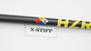 Project X HZRDUS Smoke Yellow 60G 6.5 X-Stiff 43.25" 1" Short Driver Shaft Cobra