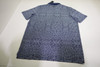 Greyson Golf Print Polo  Mens Size  Medium Maltese Blue Regular  New INV13385264