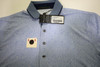 Greyson Golf Print Polo  Mens Size  Medium Delphinium Regular  New INV13385030