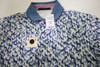 Greyson Golf Micro in the Shadows Polo Mens Size Medium Arctic New INV13385273
