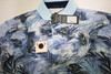 Greyson Golf Wolf Palm Polo  Mens Size  Medium Heron Regular  New INV13097879