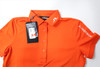 J Lindeberg Golf Classic Polo Womens Size X-Small Orange New INV13436216