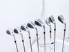 Taylormade Qi Iron Set 5-Pw, Aw, Sw Stiff Flex Kbs Max Mt 85 Steel 13590201 Good