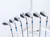 Taylormade Qi Iron Set 5-Pw, Aw Stiff Flex Kbs Max Mt 85 Graphite 13586458 Good