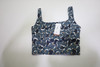 Travis Mathew Moveknit Printed Tan Sport Bra Womens Size Small Multi INV13052596