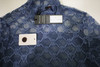 Greyson Wolf Links Lace Mock Neck Top Polo Womens Size Small Indigo INV13367742