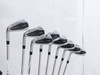Taylormade Qi Iron Set 5-Pw, Aw, Sw Stiff Kbs Max Steel 13611561 Good Left Hand