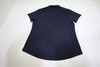 Greyson Painted Feather Scarlett Polo Womens Size Small Maltese Blue INV13103274