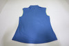 New FootJoy Golf Mock Snap Sleeveless Polo Womens Small Lagoon INV13569289