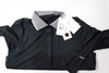 Nike Golf Long Sleeve Polo Womens Size Small Black Regular New INV13612812