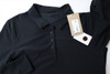 Nike Golf Long Sleeve Polo Womens Size Small Black Regular New INV13612826