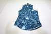 Greyson Garden of Venus Vesta Mock Neck Polo Womens Small Aegean INV13099265