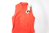 Nike Golf 1/4 Zip Polo Womens Size Small Orange Regular New INV13612762