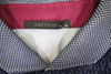 Greyson Golf Print Polo  Mens Size  Medium Maltese Blue Regular  New INV13102480