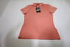 New J Lindeberg Golf Tour Tech Polo Womens Small Burnt Coral INV13410579