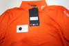 New J Lindeberg Golf Tour Tech Polo Womens Small Tangerine Tango INV13410580