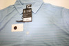 FootJoy AF PENCILS TRIPE Polo Mens Size Medium DUSK BLUE/WHITE New INV12601072
