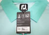 FootJoy STRETCH LISLE MINI CHECK SELF Polo Mens Size Medium WHITE INV13259604