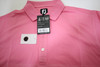 FootJoy LISLE ENGINEERED PIN STRIPE Polo Mens Size Medium WHITE INV13259603