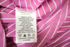 FootJoy Golf W OPN COLLR STRP Polo Womens Size Small BRRY/WH New INV13488076