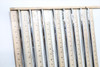 True Temper Dynam Gold 105 X100 36.5-39 Iron Shaft Set Pulls 8Pc .355 603869
