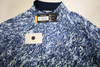 FootJoy Golf Sun Protection Print Polo Womens Size Small Navy New INV13655990