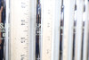 Nippon N.S.PRO 950Gh 98G Stiff 34.5-37.25 Iron Shaft Set Pulls 6Pc .355 71354