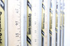True Temper Dyn Gold Tour Issue X100 34.25-36.5 Iron Shaft Set Pulls .355 97763