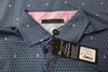Greyson Golf Black Diamond Polo Mens Size Medium Vintage Indigo New INV13206296