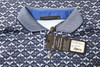 Greyson Golf Wolf Labyrinth Polo Mens Size Medium Maltese Blue New INV13206739