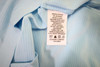 FootJoy Lisle Engineered Pin Stripe Polo Mens Size Medium Light Blue INV13488965