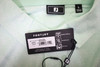 FootJoy Golf Speckle Print Polo Mens Size Large Pistachio/White New INV13669514