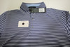 Greyson Golf Gannet Polo Mens Size Medium Maltese Blue/Jellyfish New INV13206654