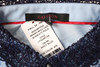 GREYSON Winged Wolf Lace Scarlett Polo Womens Size Small Wolf Blue INV13367774