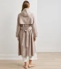 Peter Millar Brigitte Stretch Twill Trench Coat Jacket Womens Small INV13307586