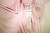 G/Fore Golf STRIPE FINE Polo  Mens Size  Medium PINK Regular  New INV13506478