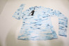 Greyson Painted Clouds Halley Mock Neck Pullover Womens Small Heaven INV13099493